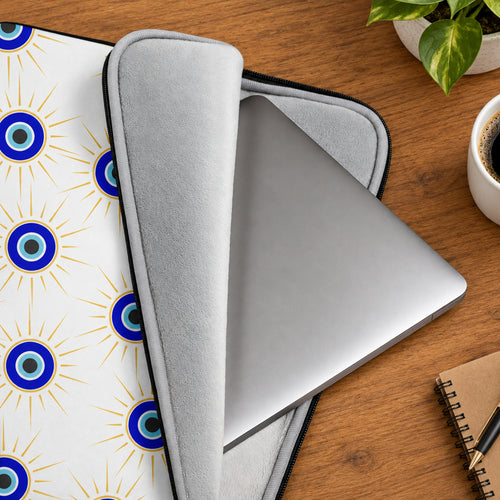 evil eye laptop sleeve