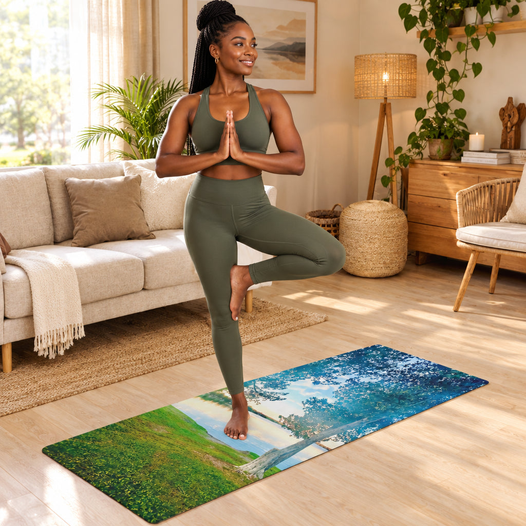 yoga-mat-By the water